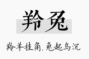 羚兔名字的寓意及含义