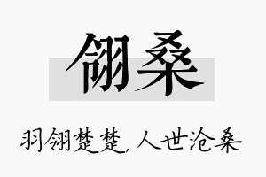 翎桑名字的寓意及含义