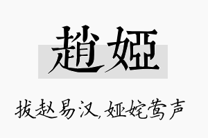 赵娅名字的寓意及含义