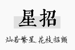 星招名字的寓意及含义