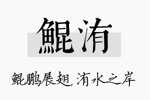 鲲洧名字的寓意及含义