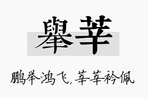 举莘名字的寓意及含义