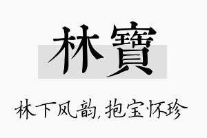 林宝名字的寓意及含义