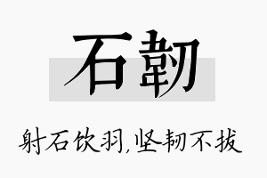 石韧名字的寓意及含义