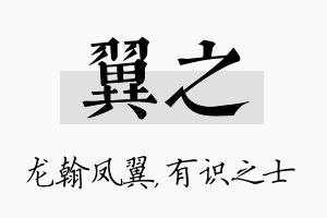 翼之名字的寓意及含义