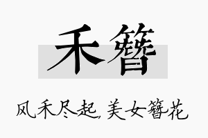 禾簪名字的寓意及含义