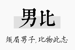 男比名字的寓意及含义