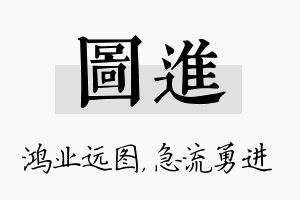 图进名字的寓意及含义