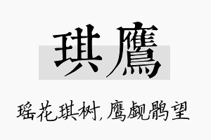 琪鹰名字的寓意及含义