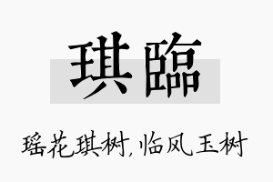 琪临名字的寓意及含义