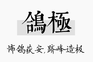 鸽极名字的寓意及含义