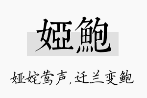 娅鲍名字的寓意及含义