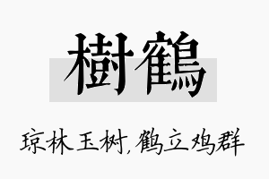 树鹤名字的寓意及含义