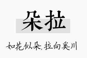 朵拉名字的寓意及含义