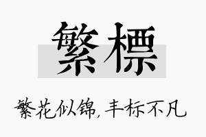 繁标名字的寓意及含义