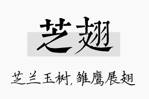 芝翅名字的寓意及含义