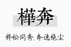 桦奔名字的寓意及含义