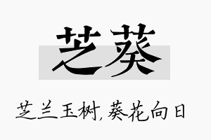 芝葵名字的寓意及含义