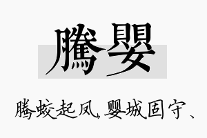 腾婴名字的寓意及含义