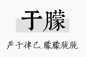 于朦名字的寓意及含义