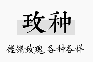 玫种名字的寓意及含义