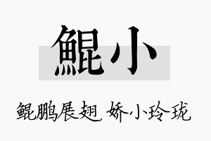 鲲小名字的寓意及含义