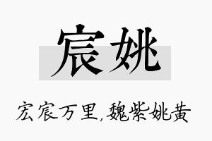 宸姚名字的寓意及含义