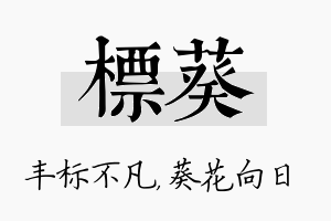 标葵名字的寓意及含义