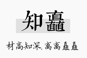 知矗名字的寓意及含义