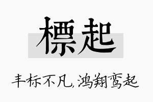 标起名字的寓意及含义