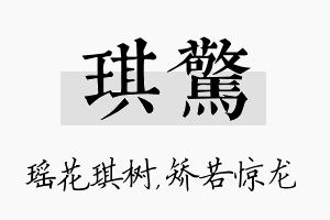 琪惊名字的寓意及含义