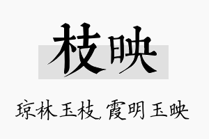 枝映名字的寓意及含义