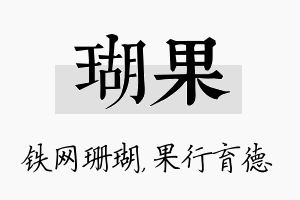 瑚果名字的寓意及含义