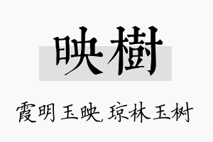 映树名字的寓意及含义