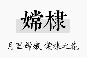 嫦棣名字的寓意及含义