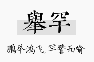 举罕名字的寓意及含义