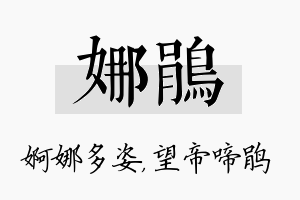 娜鹃名字的寓意及含义