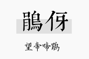 鹃伢名字的寓意及含义