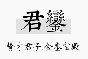 君銮名字的寓意及含义