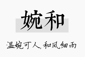 婉和名字的寓意及含义