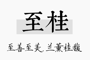 至桂名字的寓意及含义