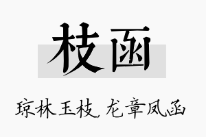 枝函名字的寓意及含义