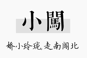 小闯名字的寓意及含义