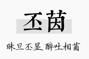 丕茵名字的寓意及含义