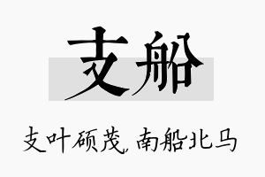 支船名字的寓意及含义