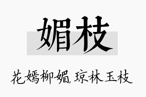 媚枝名字的寓意及含义