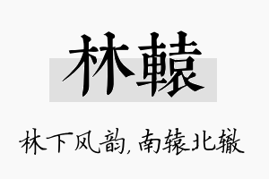 林辕名字的寓意及含义