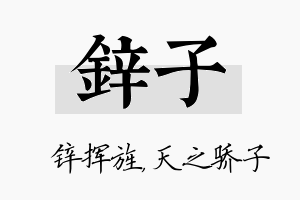 锌子名字的寓意及含义