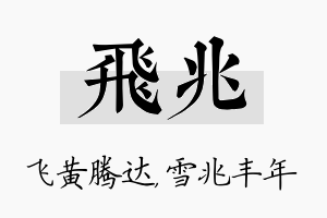 飞兆名字的寓意及含义