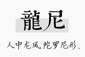 龙尼名字的寓意及含义